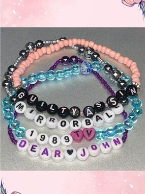 Taylor Swift Friendship Bracelets - 10pc Random Assortment